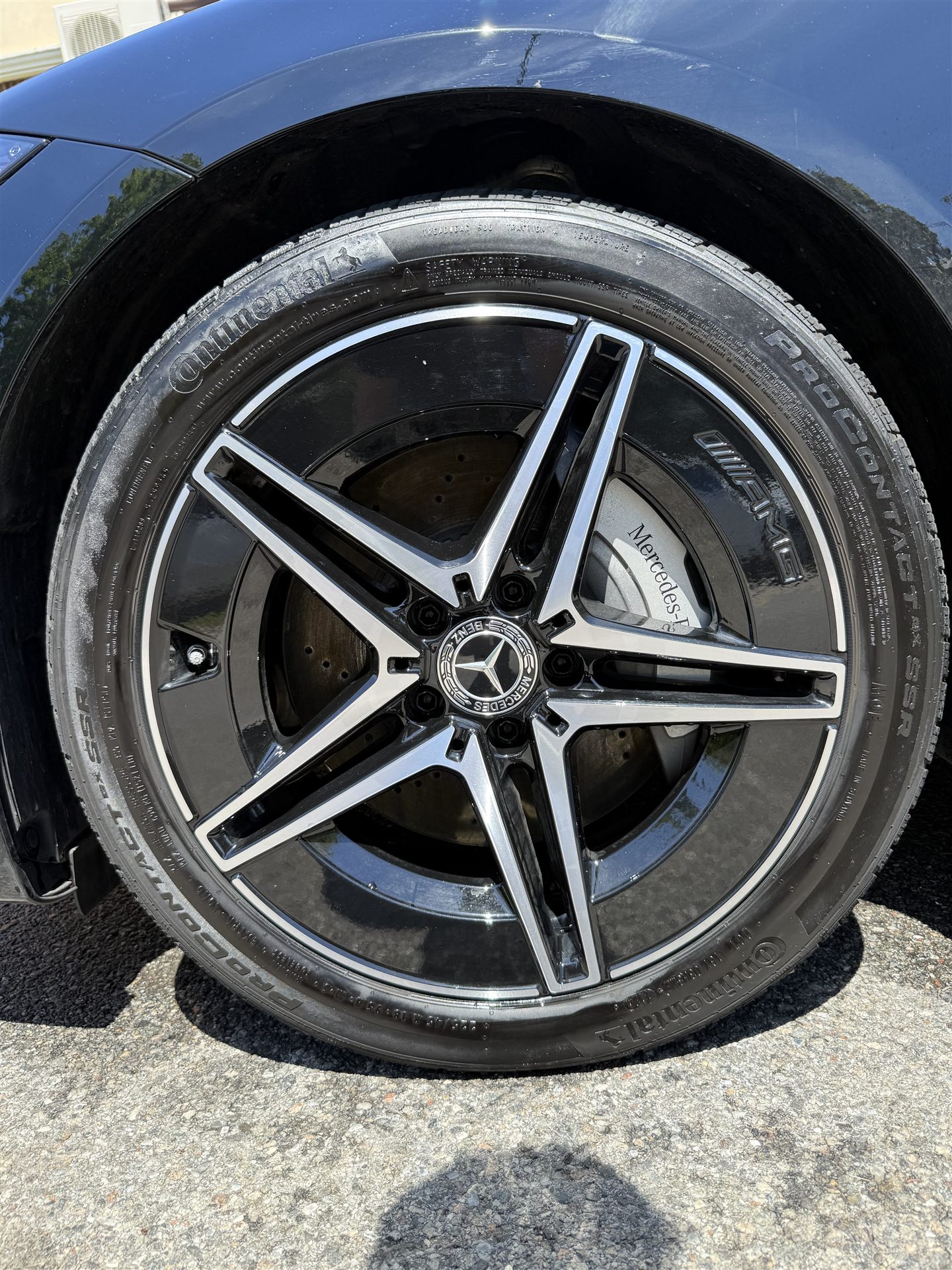 Mercedes AMG wheel