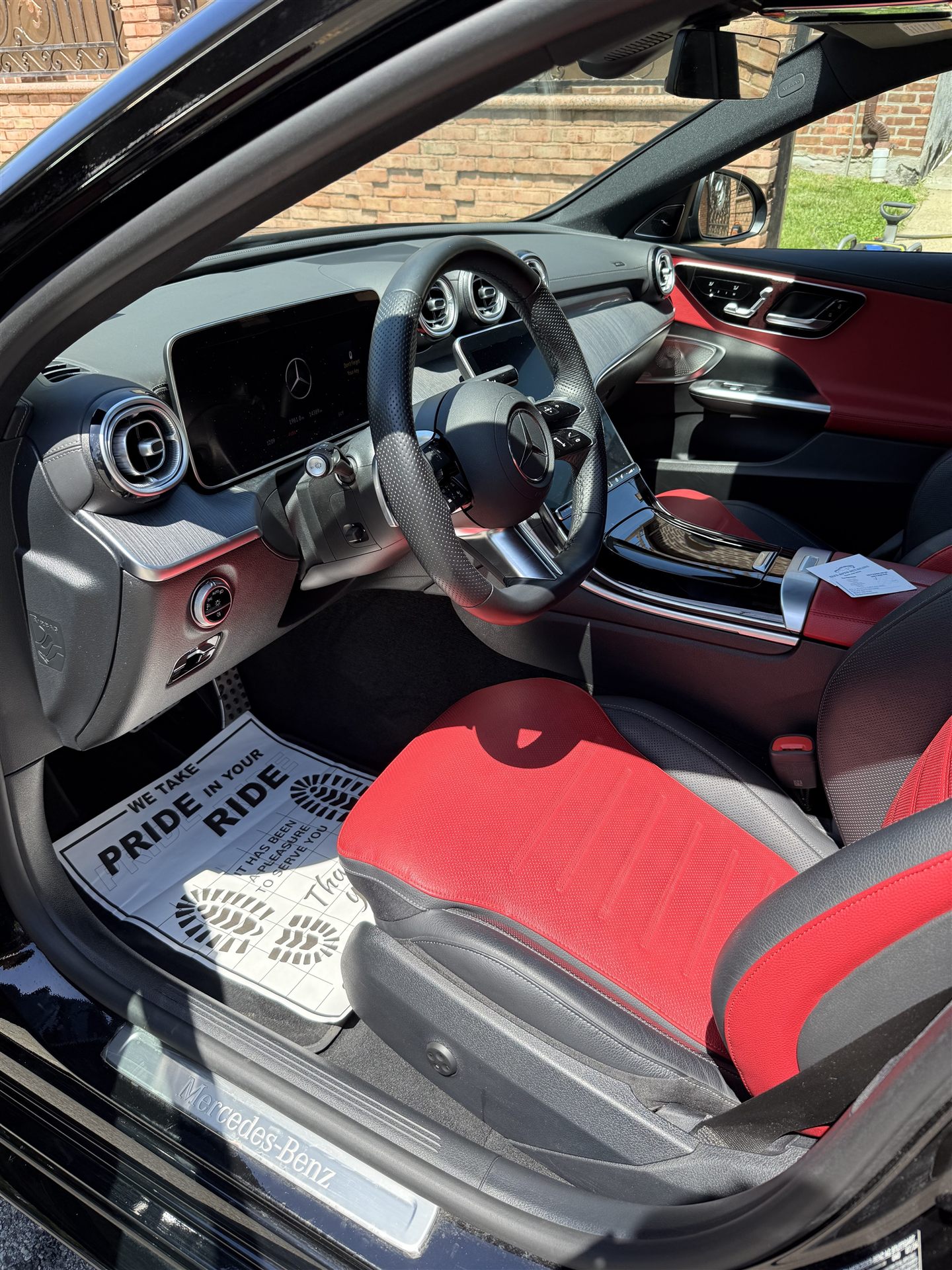 Mercedes interior